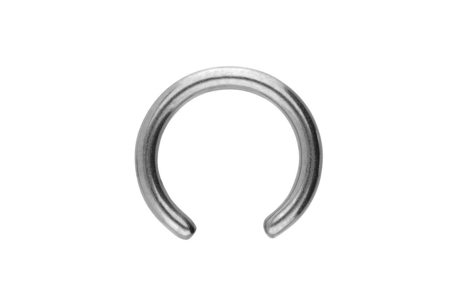 Titan Klemmkugelring Piercing ohne Kugel